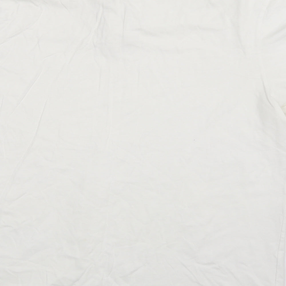 TU Mens White    T-Shirt Size XL