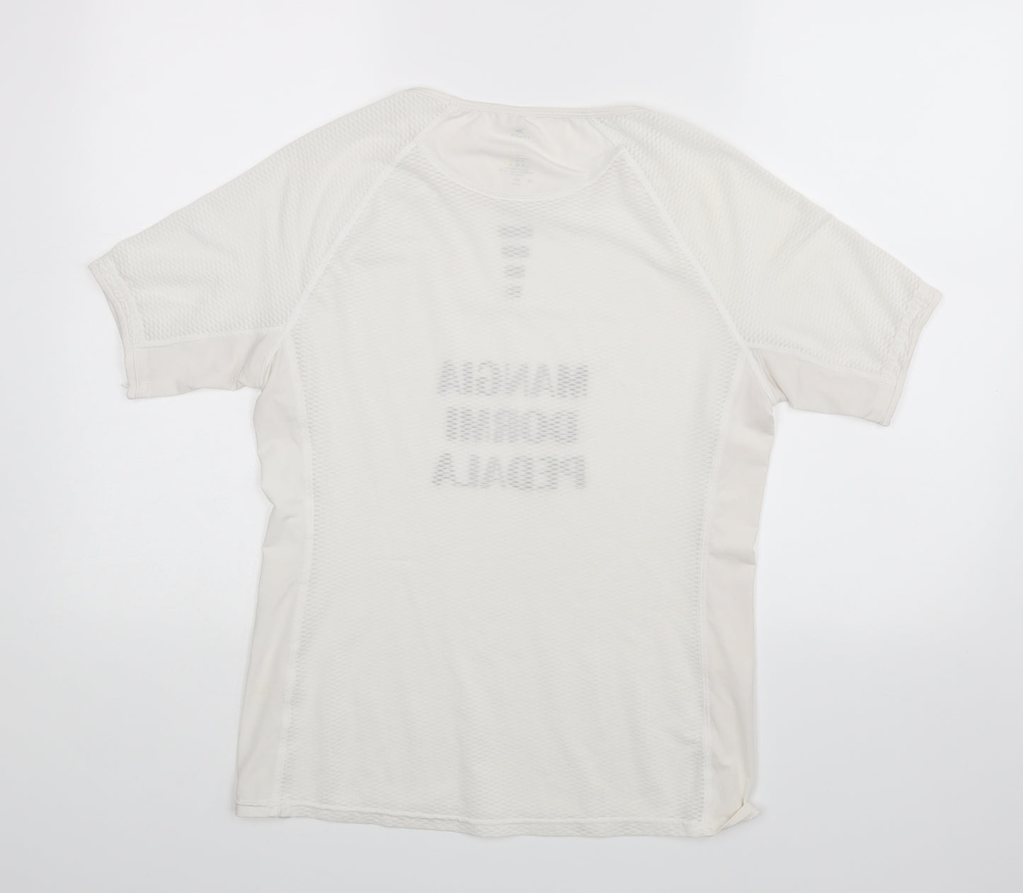 Preworn Womens White   Basic T-Shirt Size 16
