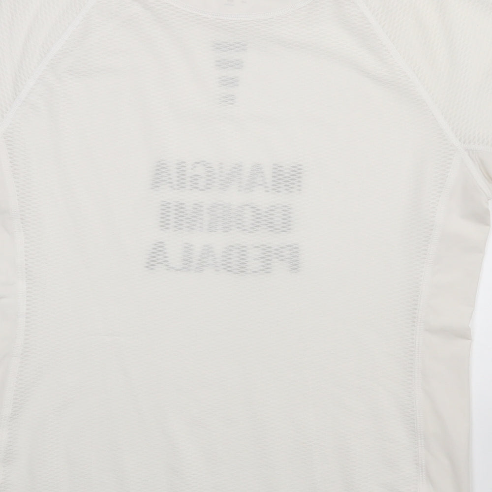 Preworn Womens White   Basic T-Shirt Size 16