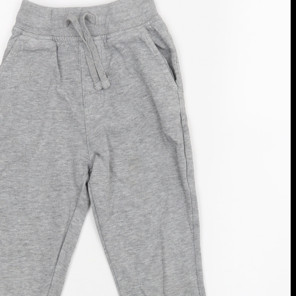 George Boys Grey   Jogger Trousers Size 5-6 Years