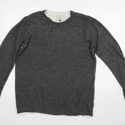 Primark Mens Grey   Pullover Jumper Size L