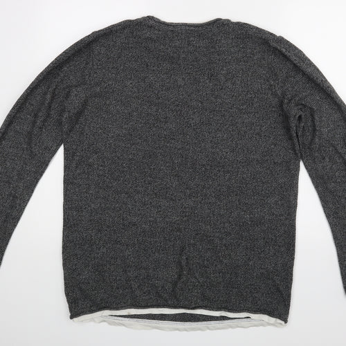 Primark Mens Grey   Pullover Jumper Size L