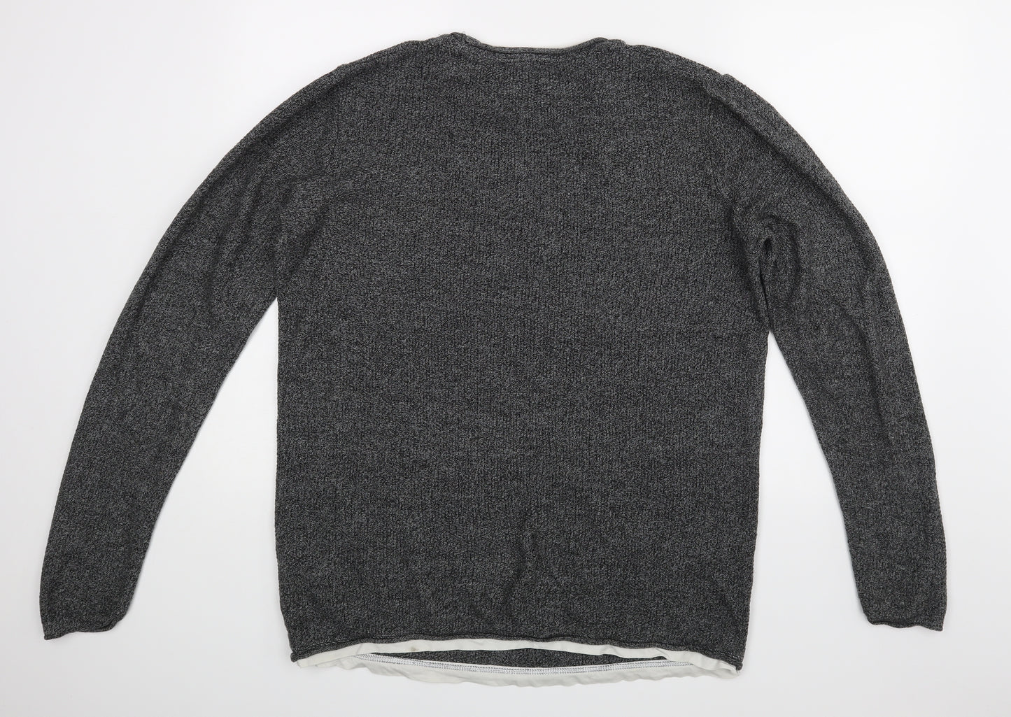 Primark Mens Grey   Pullover Jumper Size L