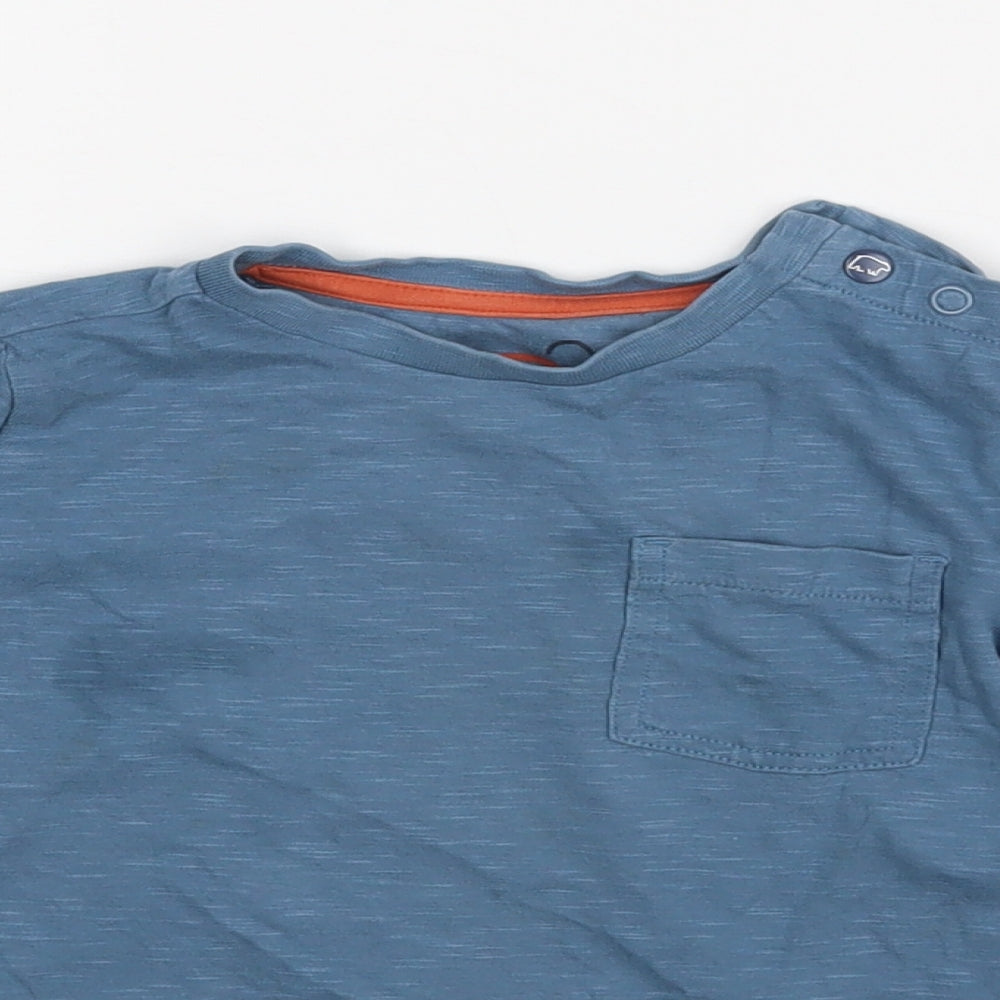 Mothercare Baby Blue   Basic T-Shirt Size 12-18 Months