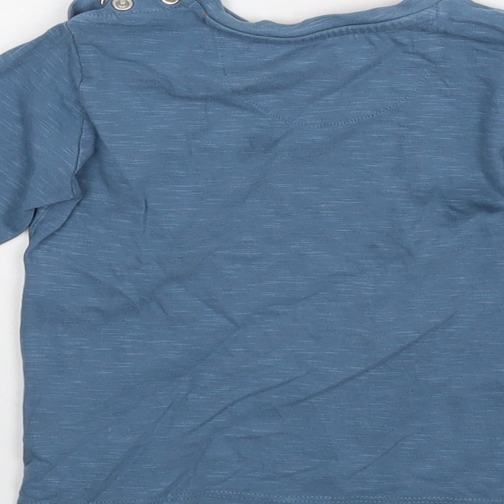 Mothercare Baby Blue   Basic T-Shirt Size 12-18 Months