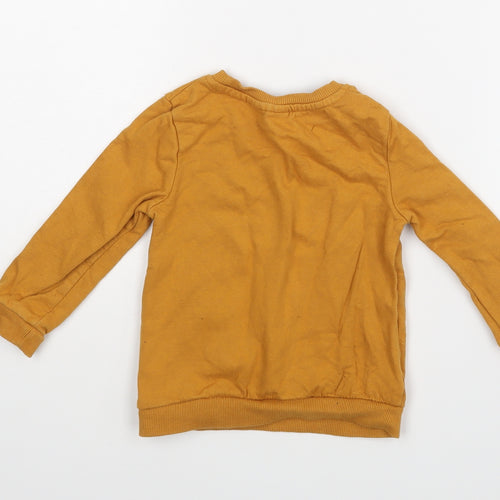 So Cute Boys Yellow   Pullover Jumper Size 12-18 Months