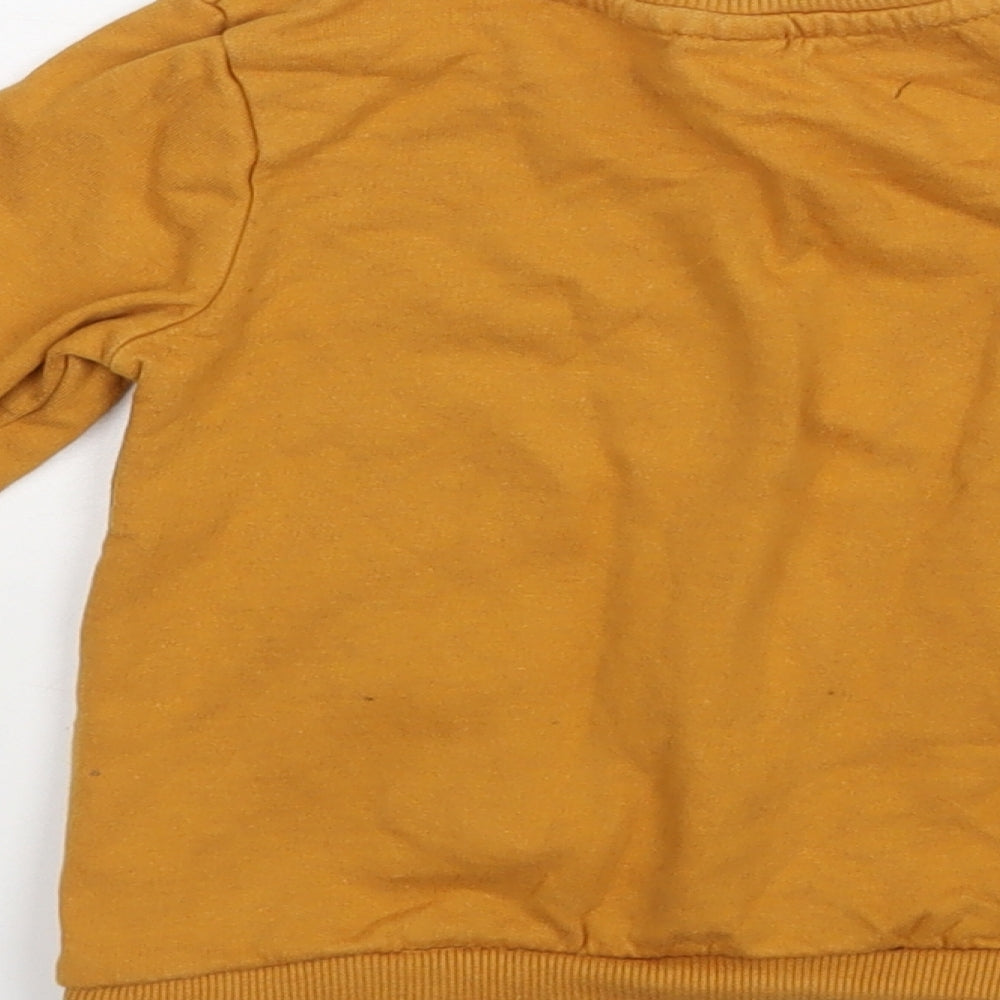 So Cute Boys Yellow   Pullover Jumper Size 12-18 Months