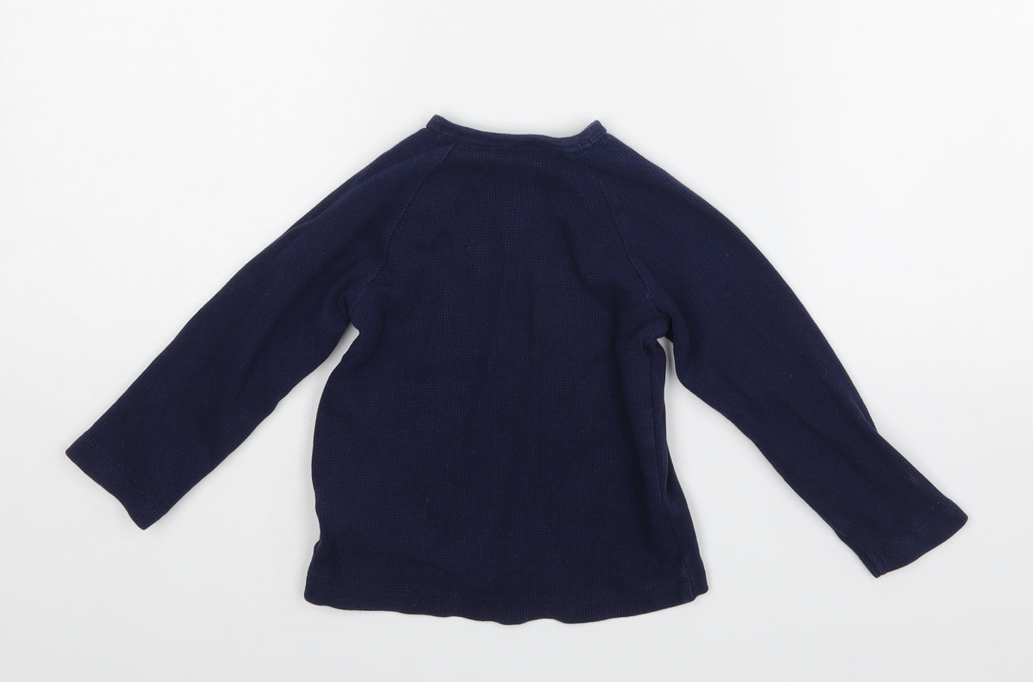 M&S Boys Blue   Pullover Jumper Size 18-24 Months