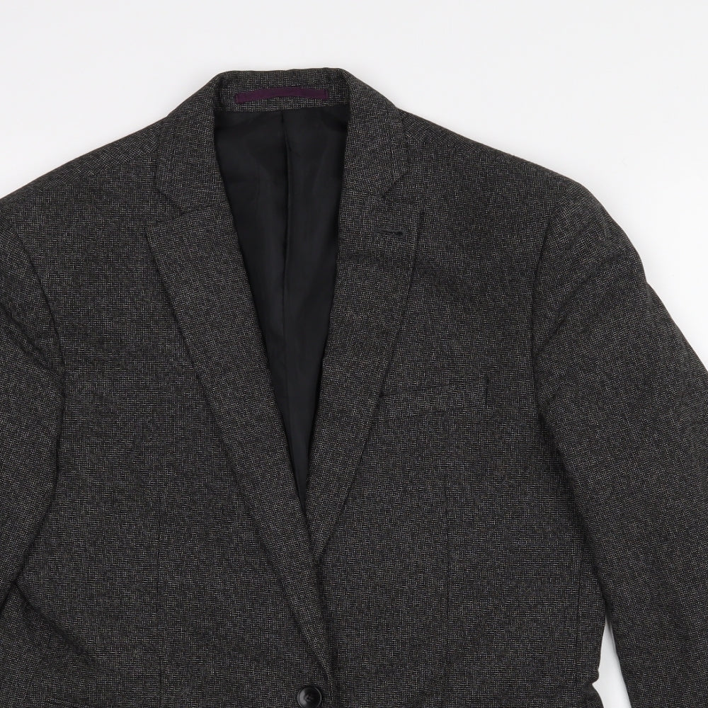 M&S Mens Grey   Jacket Blazer Size 40