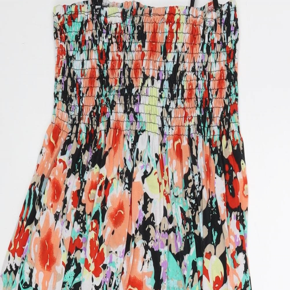 Yege Womens Multicoloured Floral  A-Line
