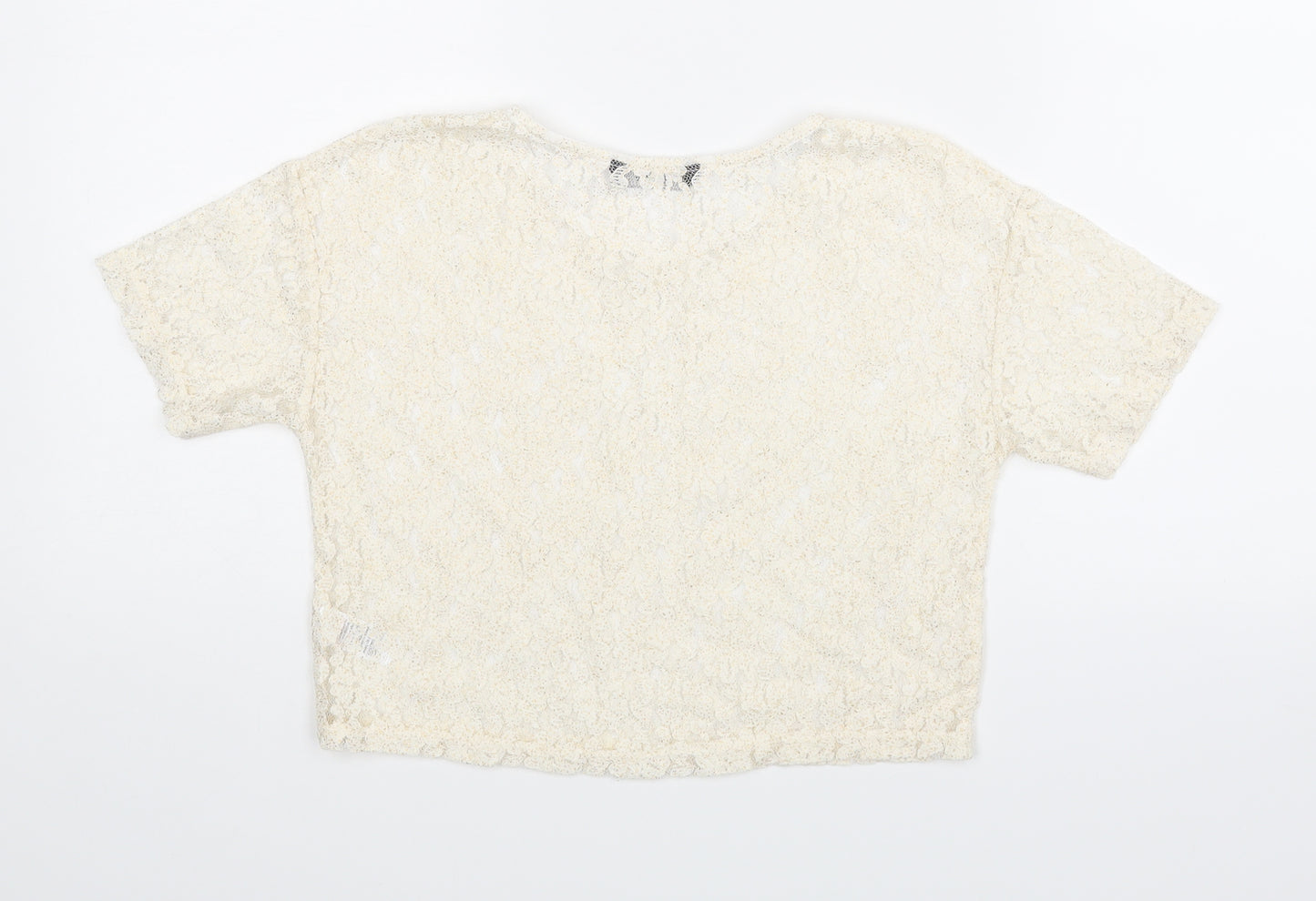 George Girls White   Basic Blouse Size 7-8 Years