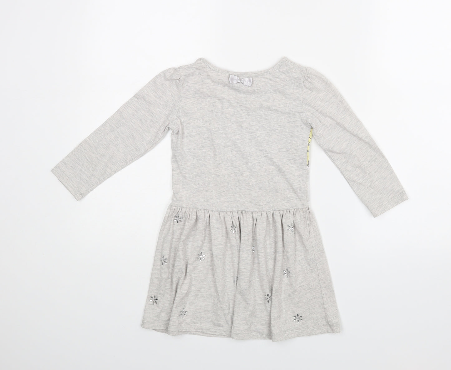 Disney Girls Grey   A-Line  Size 4-5 Years  - Elsa