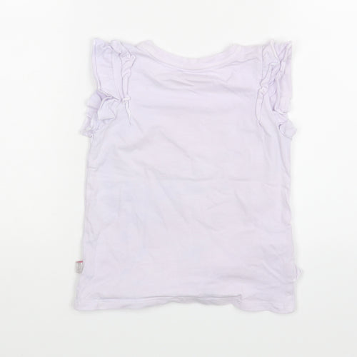 Ginkana Girls Purple   Basic T-Shirt Size 6 Years