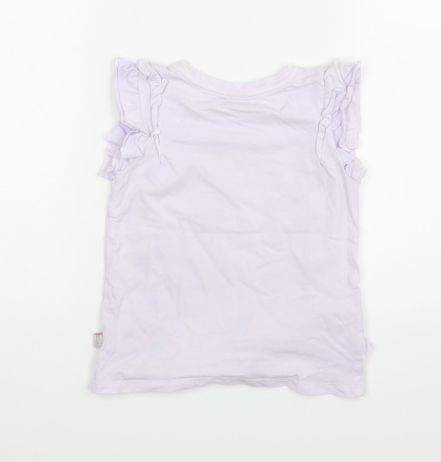 Ginkana Girls Purple   Basic T-Shirt Size 6 Years