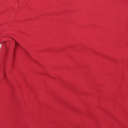 NEXT Girls Red  Rayon Basic Blouse Size 9 Years  - Smile lots