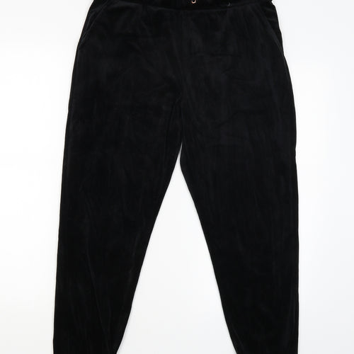 Papaya Womens Black   Jegging Trousers Size M L26 in
