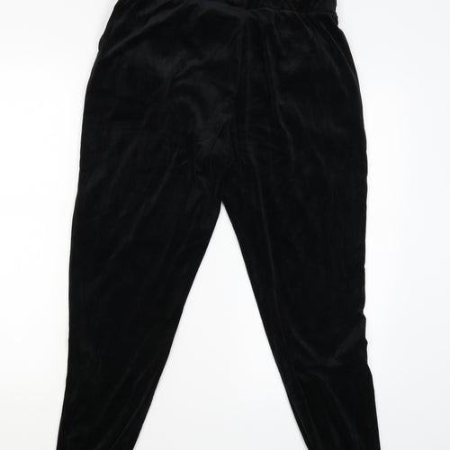 Papaya Womens Black   Jegging Trousers Size M L26 in