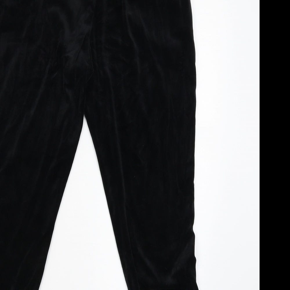 Papaya Womens Black   Jegging Trousers Size M L26 in