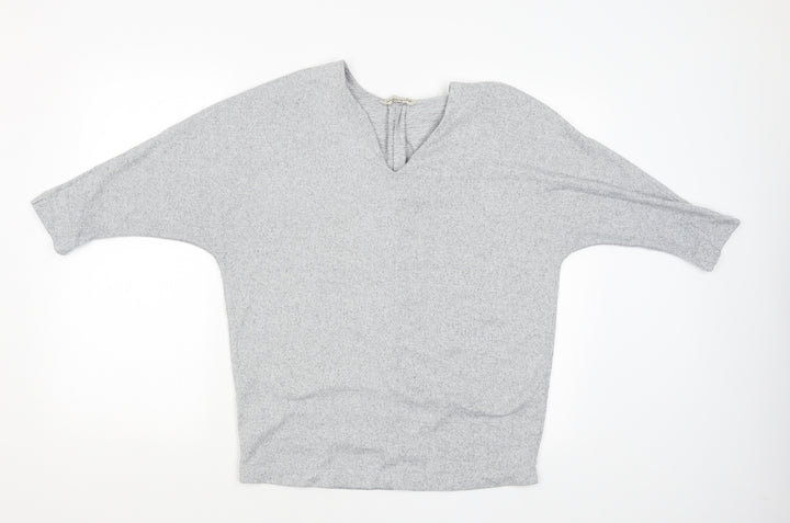 F&F Womens Grey Pullover Jumper Size 8