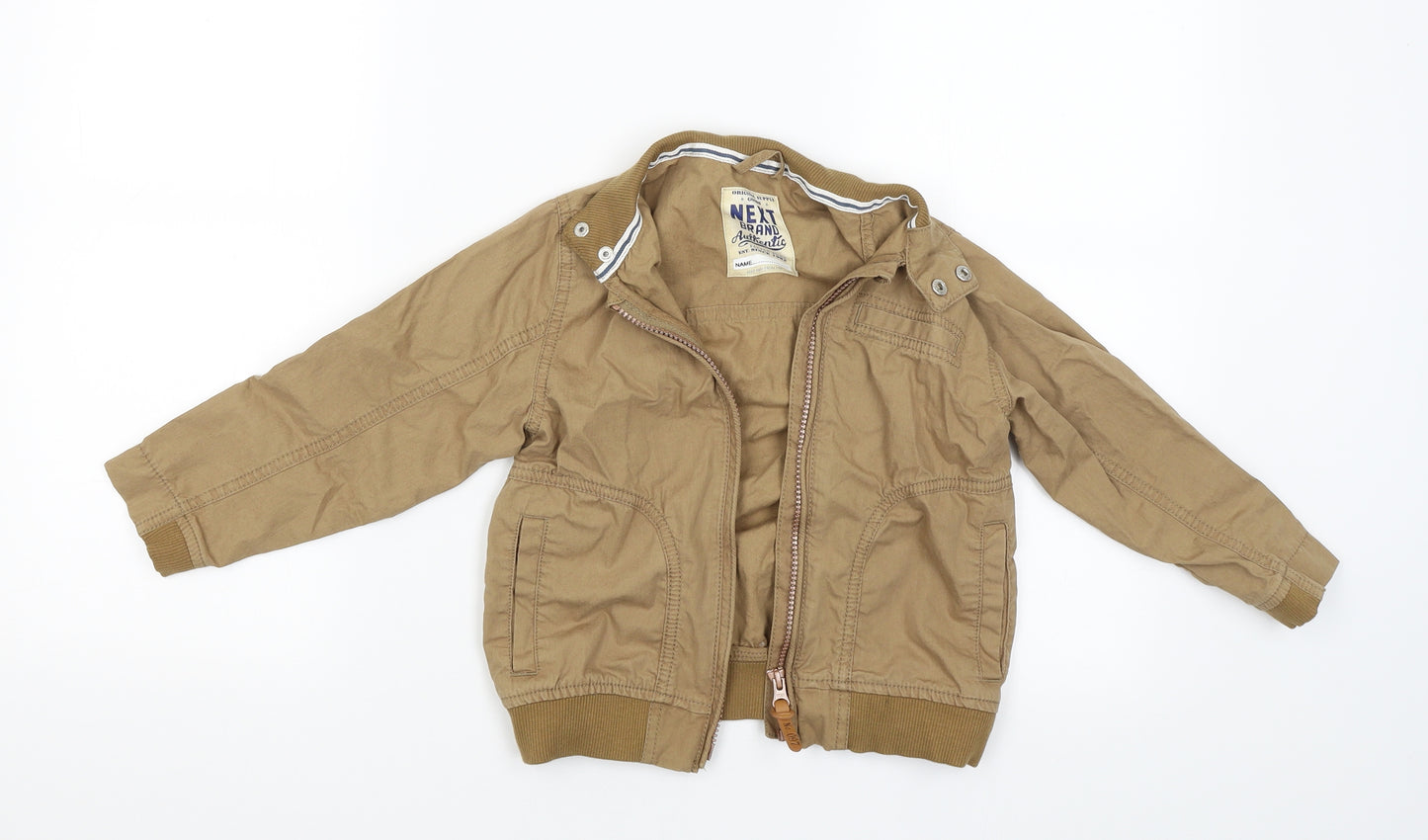 NEXT Boys Beige   Jacket Coat Size 4-5 Years