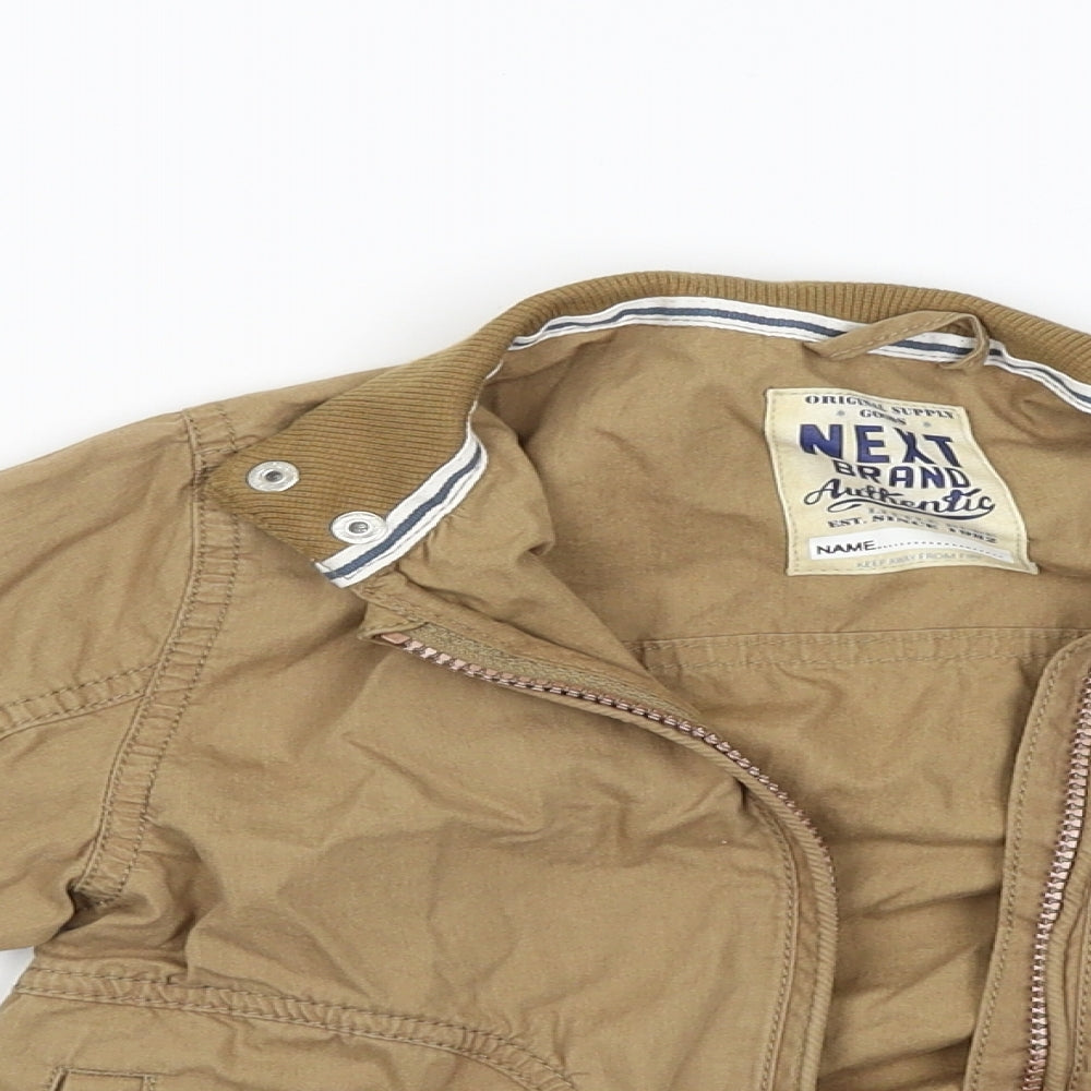NEXT Boys Beige   Jacket Coat Size 4-5 Years