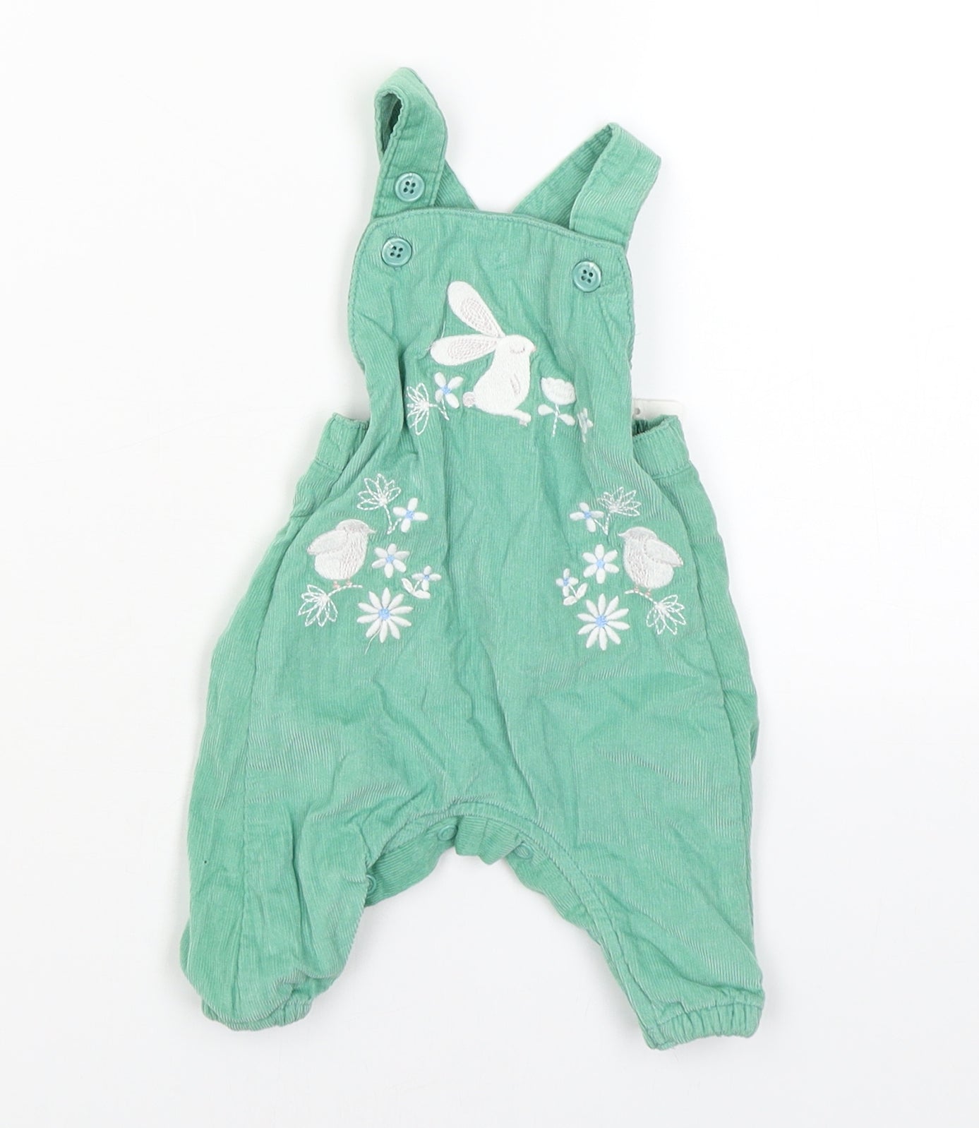 M&S Baby Green   Capri Trousers Size Newborn