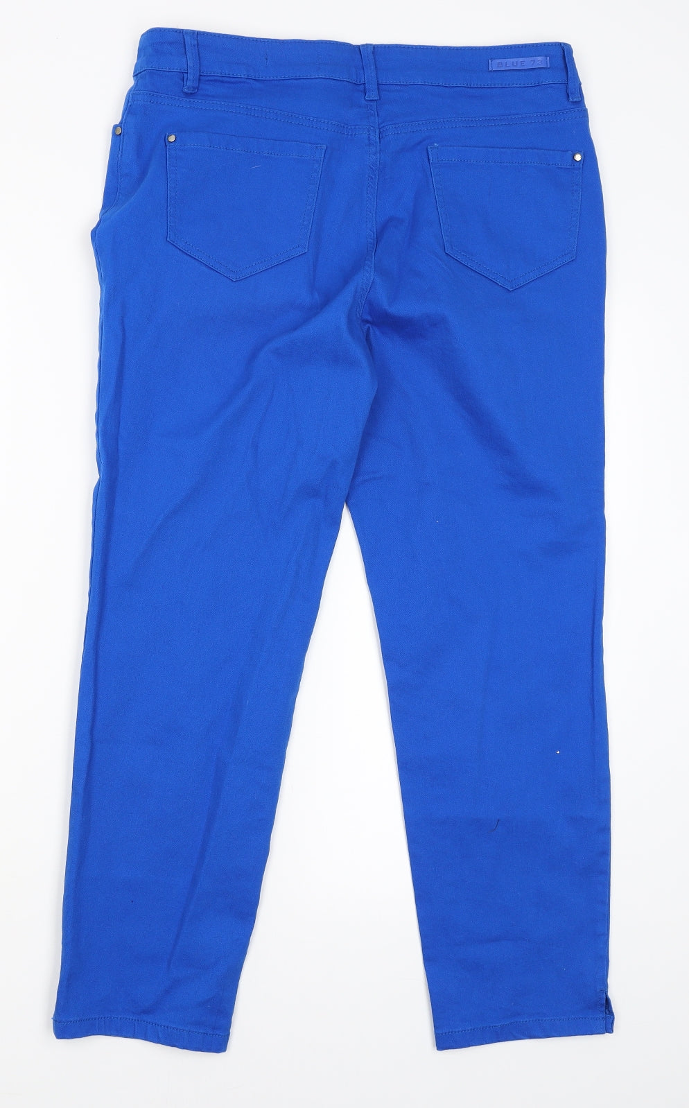 Safria Womens Blue   Capri Trousers Size 12 L25 in
