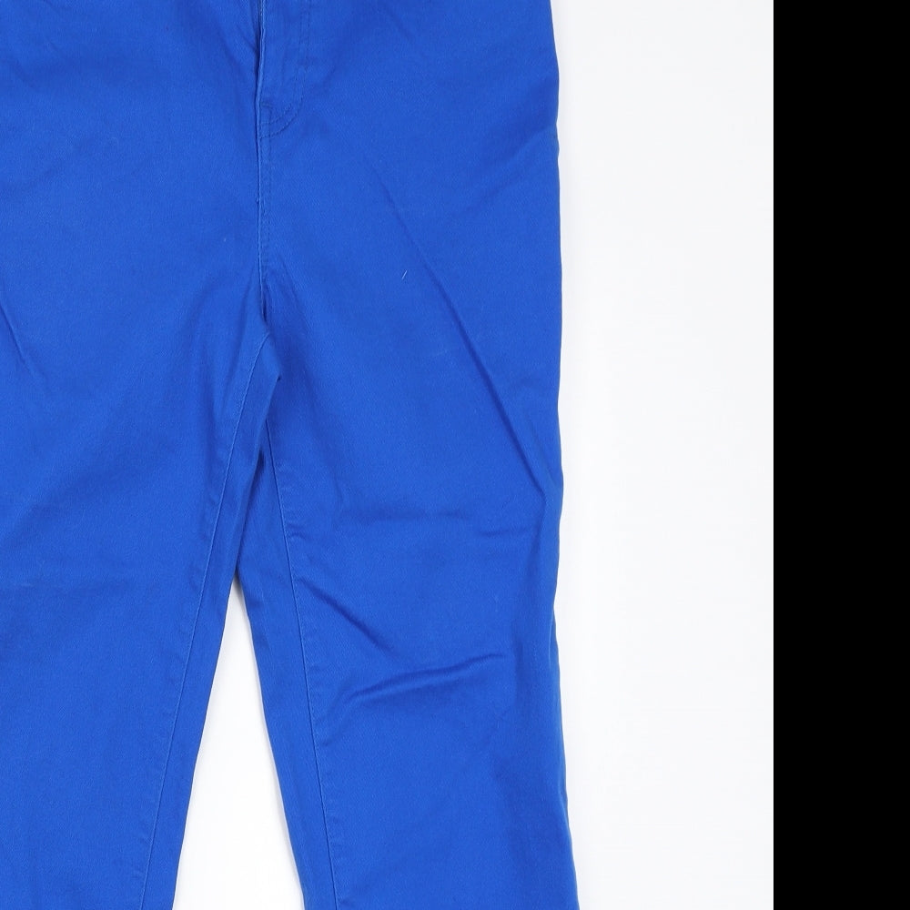 Safria Womens Blue   Capri Trousers Size 12 L25 in