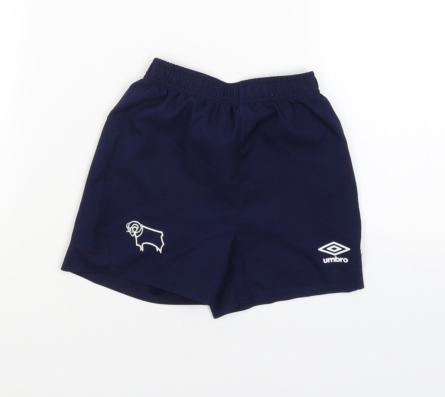 Umbro Boys Blue   Jogger Trousers Size 18-24 Months  - Derby County Shorts