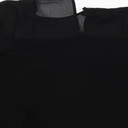 Wallis Womens Black   Basic Blouse Size 12