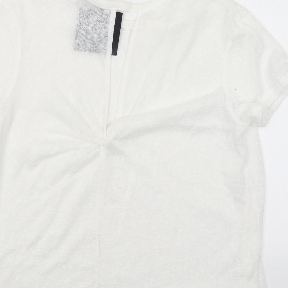 Very Womens White   Basic Blouse Size 12
