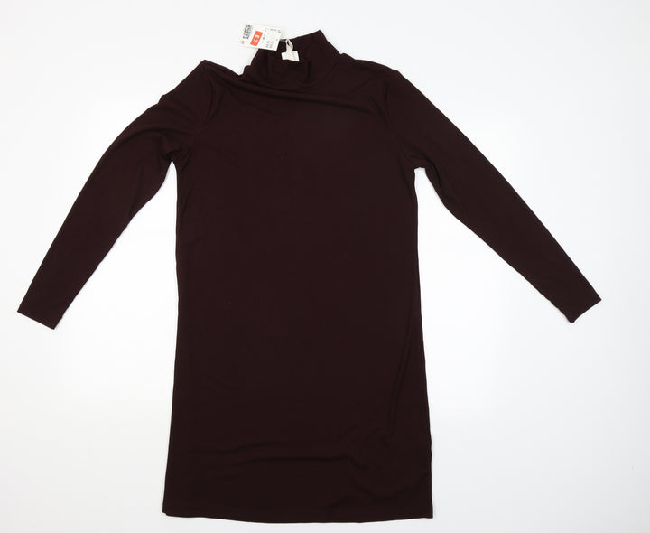 H&M Womens Red Pullover Jumper Size M
