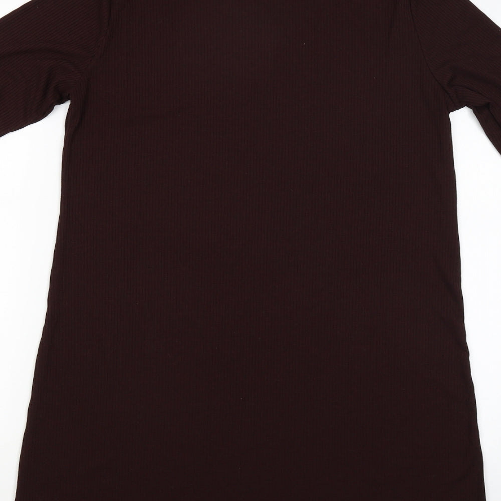 H&M Womens Red   Pullover Jumper Size M