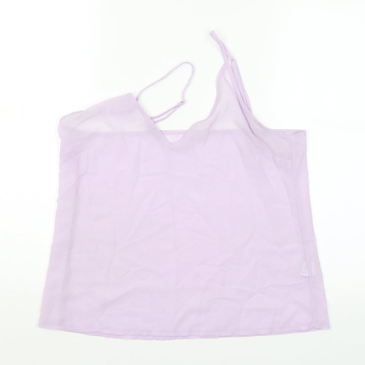 River Island Womens Purple   Camisole Blouse Size 12