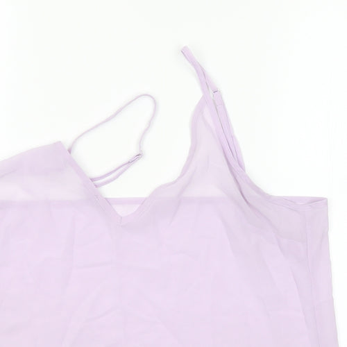 River Island Womens Purple   Camisole Blouse Size 12