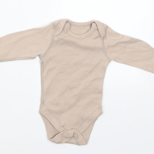 M&S Baby Beige   Babygrow One-Piece Size Newborn