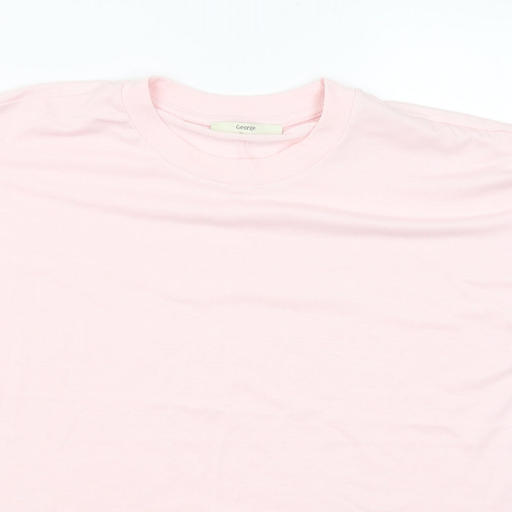 George Womens Pink   Basic T-Shirt Size 12