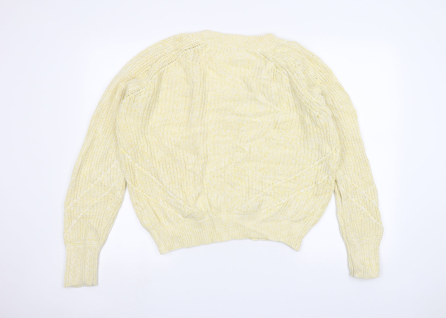 NEXT Womens Yellow   Pullover Jumper Size M
