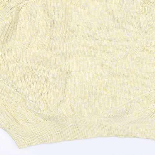 NEXT Womens Yellow   Pullover Jumper Size M