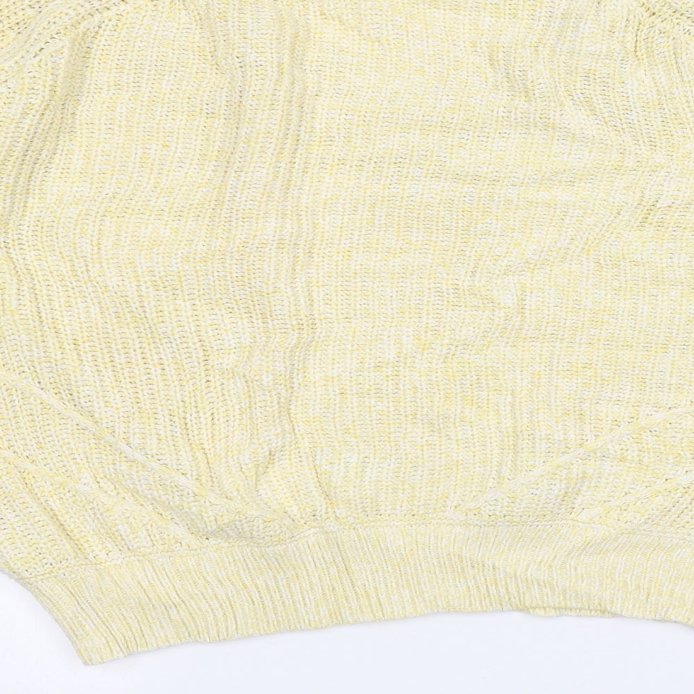 NEXT Womens Yellow   Pullover Jumper Size M