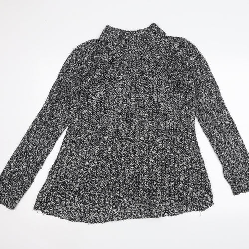 H&M Womens Black   Pullover Jumper Size S