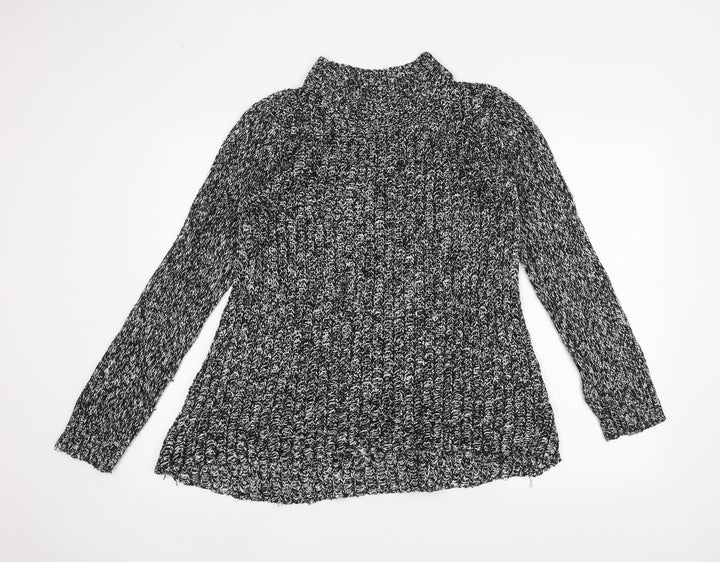 H&M Womens Black Pullover Jumper Size S