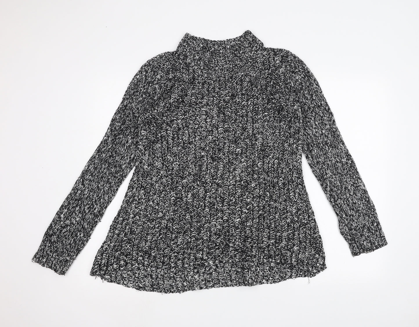 H&M Womens Black   Pullover Jumper Size S