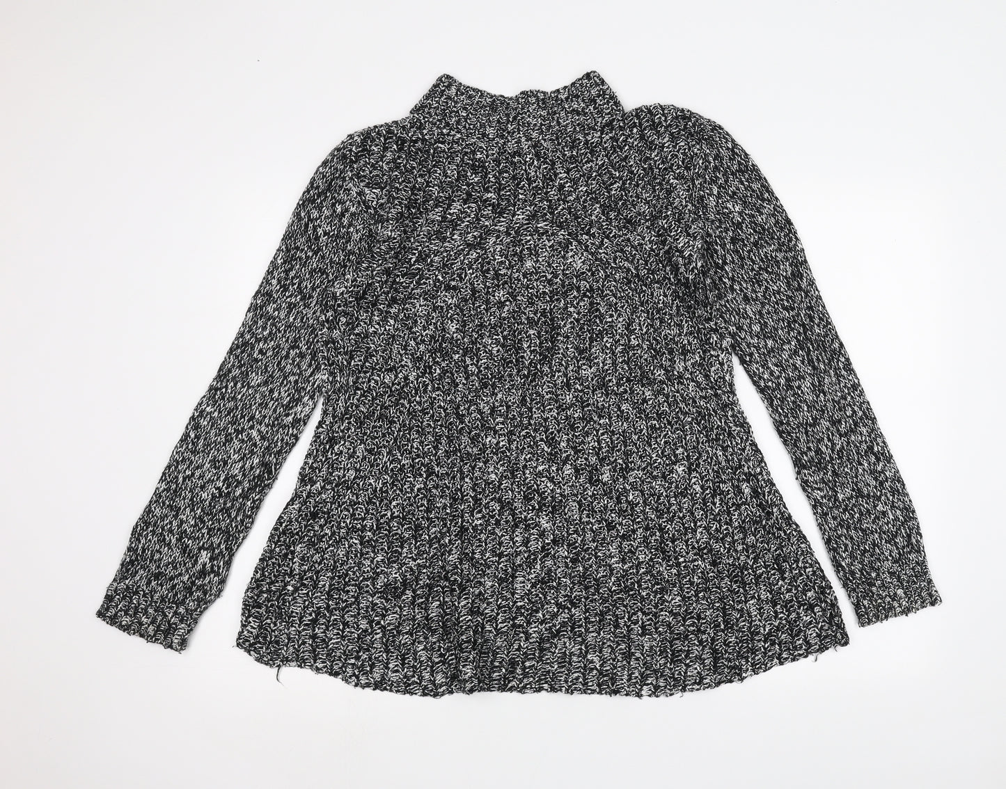 H&M Womens Black   Pullover Jumper Size S