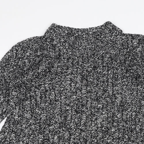 H&M Womens Black   Pullover Jumper Size S