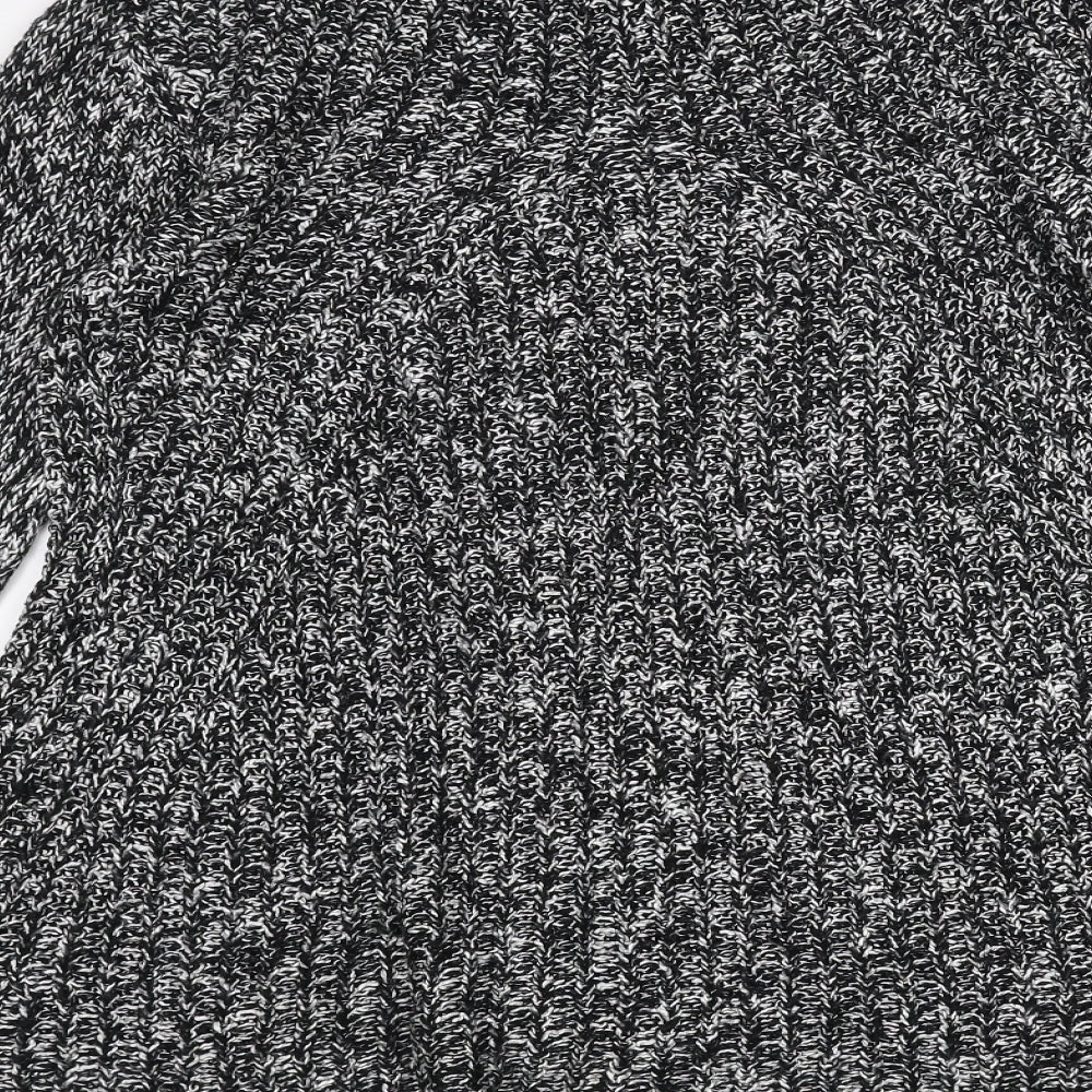 H&M Womens Black   Pullover Jumper Size S