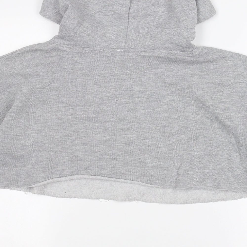 New Look Girls Grey   Pullover Hoodie Size 10-11 Years  - FRIENDS