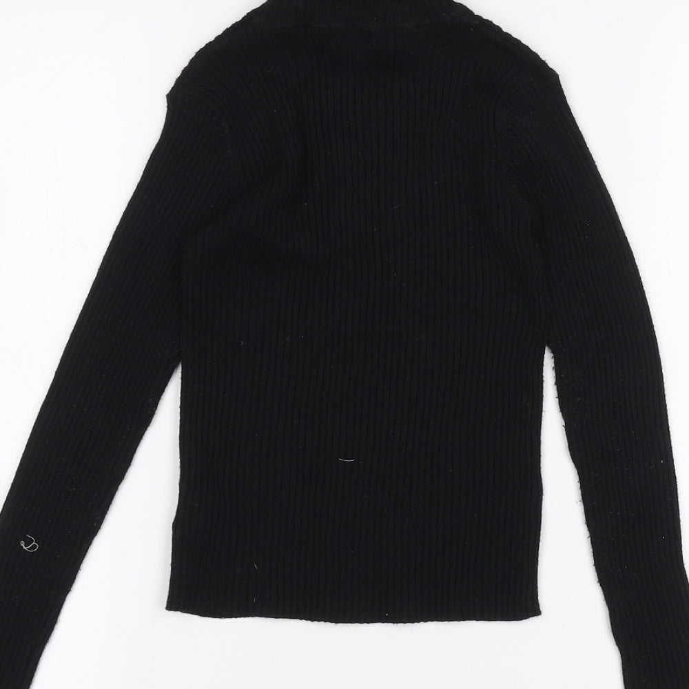 NEXT Girls Black   Basic T-Shirt Size 9 Years