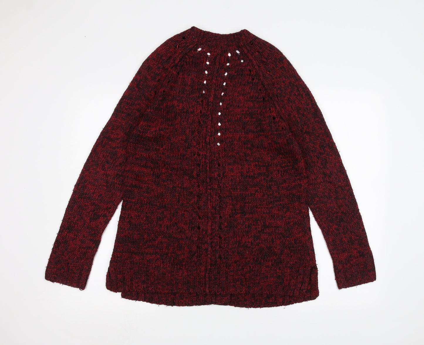New Look Womens Red   Jacket Coatigan Size 10