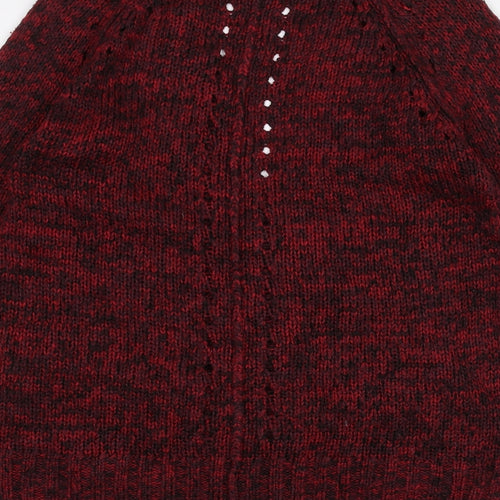 New Look Womens Red   Jacket Coatigan Size 10
